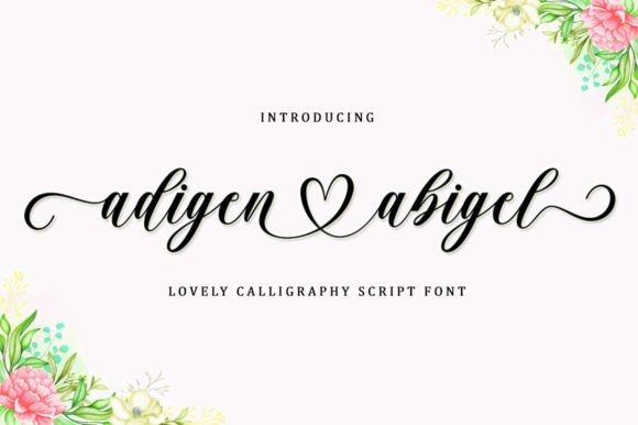 Adigen Abigel: A Versatile Script Font for Modern Campaigns