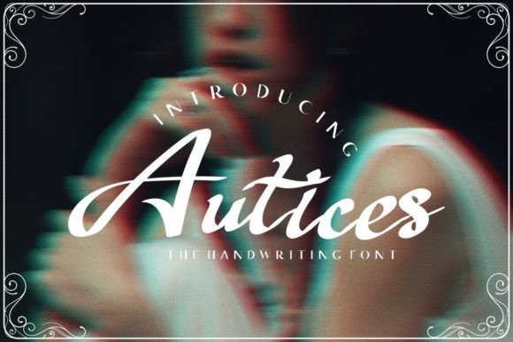 Autices: A Stylish Handwritten Script Font for Branding