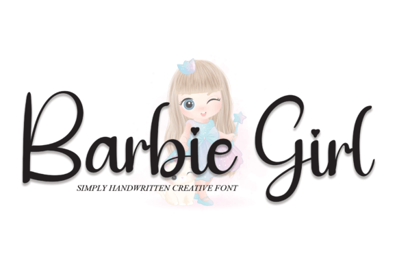 Barbie Girl: A Friendly Handwritten Font for Creative Projects