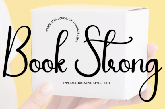 Book Strong: A Charming Font for Your Brand's Voice