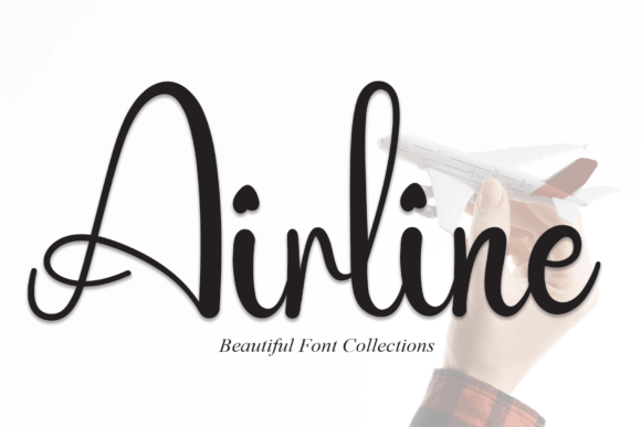 Discover Airline: A Handwritten Font for Creative Branding
