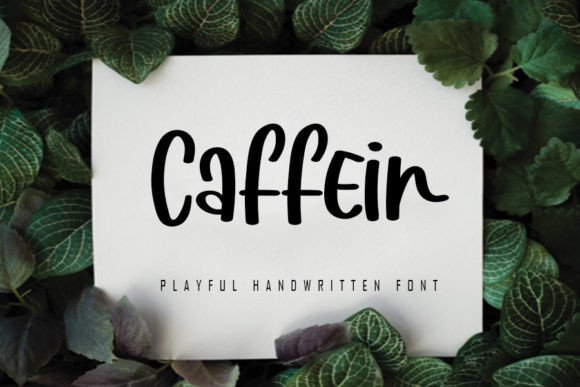 Discover Caffein: A Handwritten Font for Editorial Charm
