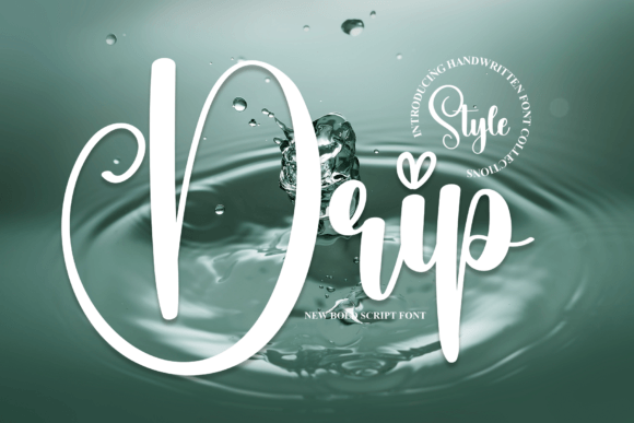 Discover Drip: A Handwritten Font for Editorial Design