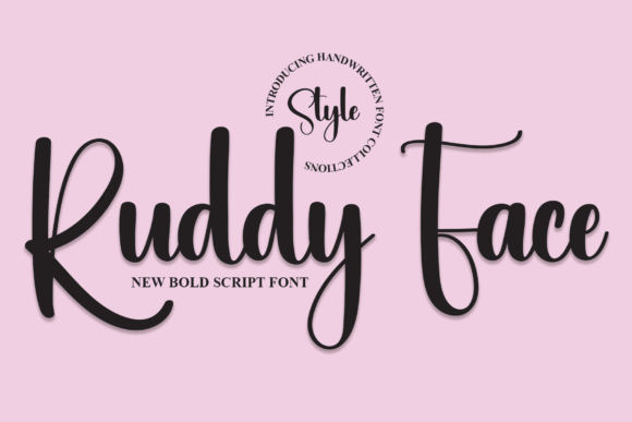 Discover the Charm of Ruddy Face: A Perfect Font for Makers