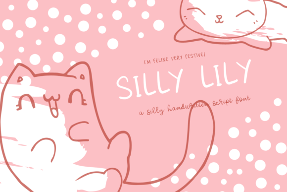 Discover the Charm of Silly Lily: A Playful Font for Makers