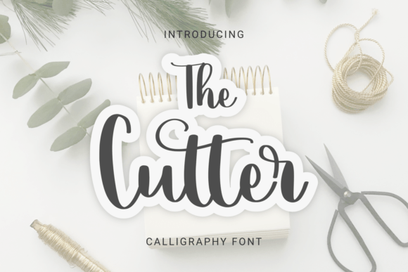 Elevate Your Brand with The Cutter: A Charming Script Font