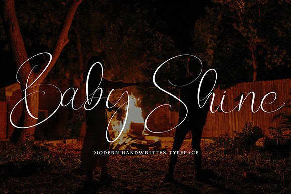 Elevate Your Craft with Baby Shine: A Delicate Handwritten Font