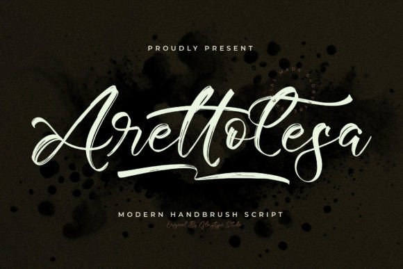 Enhance Your Brand with Arettolesa: A Modern Script Font