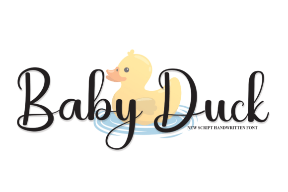 Enhance Your Brand with Baby Duck: A Charming Handwritten Font