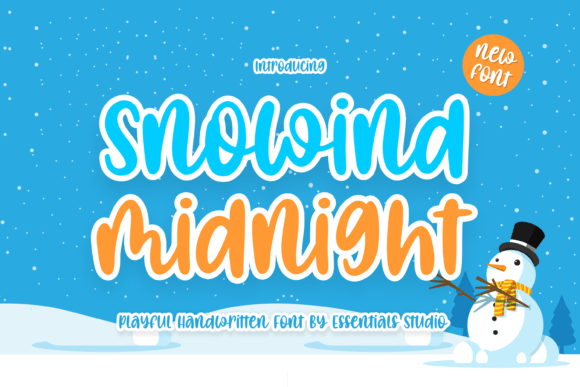 Enhance Your Brand with Snowind Midnight Font