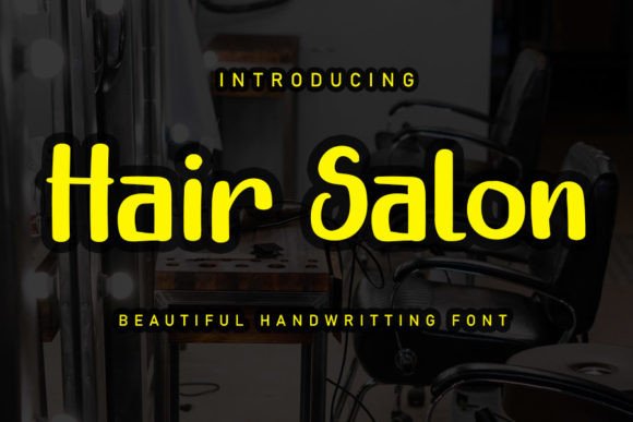 Enhance Your Editorial Design with Hair Salon Font