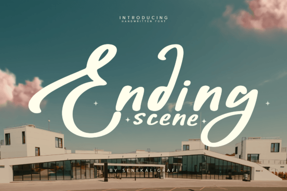 Enhance Your Web Design with Ending Scene Font