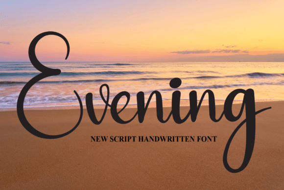Evening: A Charming and Elegant Script Font for Designers