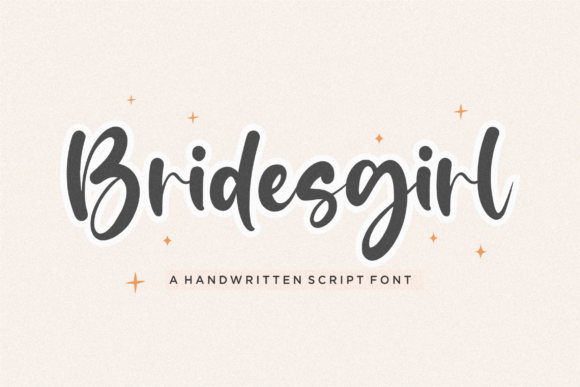 Exploring Bridesgirl: A Versatile Handwritten Script Font