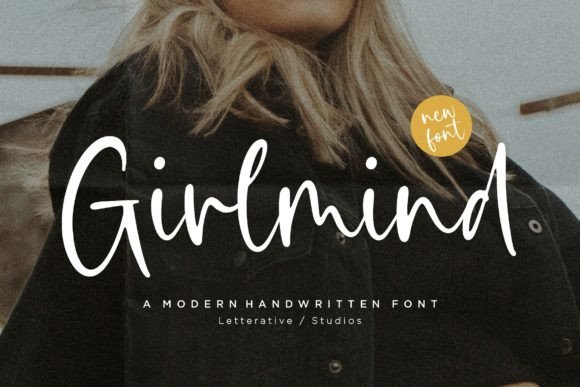 Girlmind: A Versatile Handwritten Font for Creative Branding
