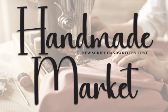 Handmade Market: Your Go-To Handwritten Font for Engaging Designs