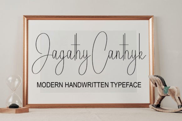 Jagathy Canthyk: A Handwritten Font for Craft and Design