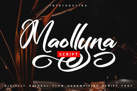 Maollyna: A Charming Handwritten Font for Makers