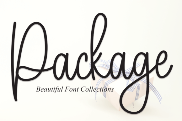 Package: A Handwritten Font for Creative Web Design