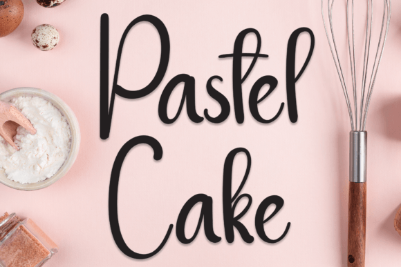 Pastel Cake: A Friendly Handwritten Font for Web Design