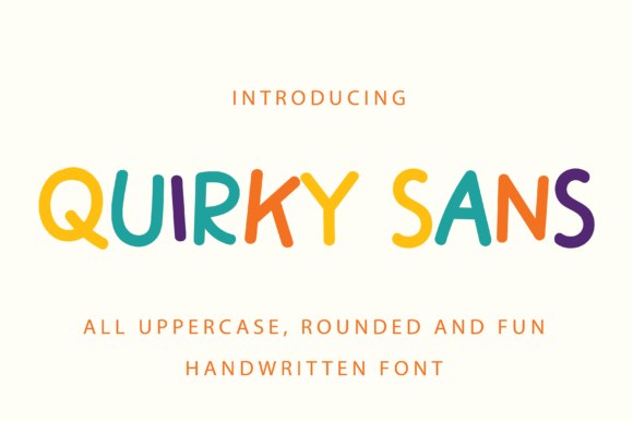 Quirky Sans: A Playful Font for Friendly Branding