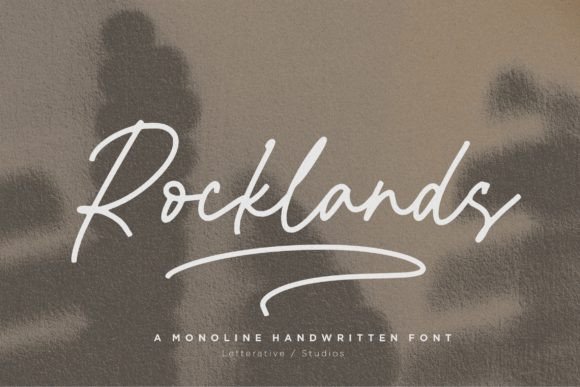 Rocklands: Your Go-To Font for Eye-Catching Campaigns