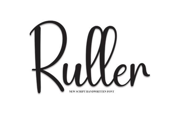 Ruller: A Premium Script Font for Memorable Brand Content