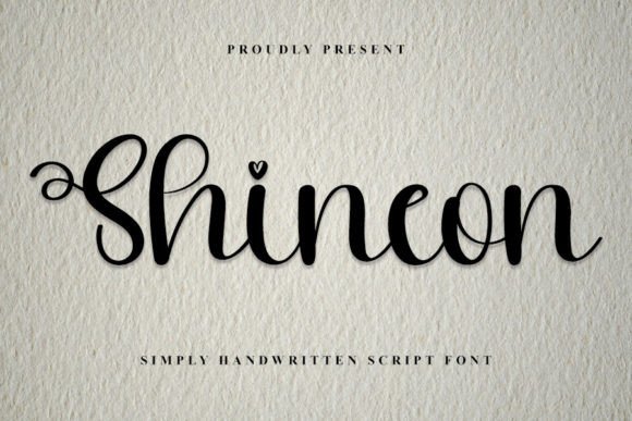 Shineon: A Handwritten Font for Creative Makers