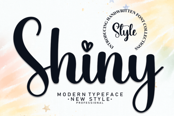 Shiny: A Handwritten Font for Elegant Web Design
