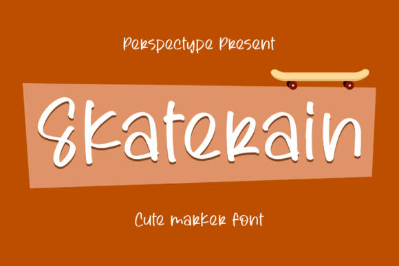 Skaterain: A Versatile and Playful Font for Creative Projects