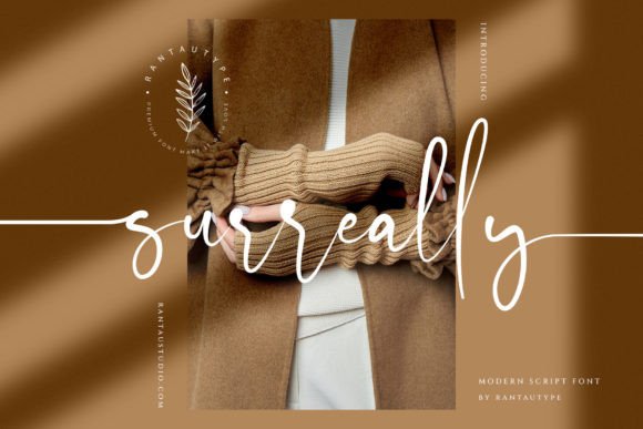 Surreally: A Signature-Style Script Font for Modern Web Design