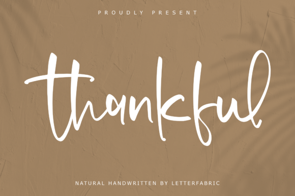 Thankful: The Perfect Handwritten Font for Your Next Campaign