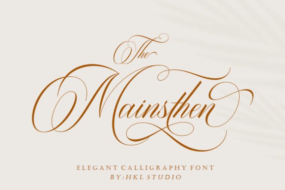 The Mainsthen: A Font for Elegant Editorial Design