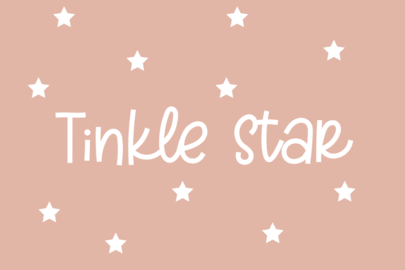 Tinkle Star: A Whimsical Script Font for Creative Makers