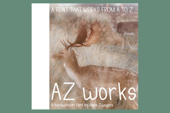 Transform Your Brand with Az Works: A Versatile Handwritten Font