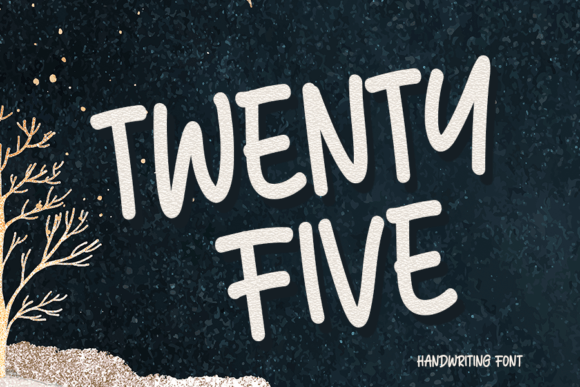 Twenty Five: A Charming and Elegant Script Font for Web Design