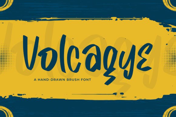 Volcagye: A Hand-Drawn Font for Dynamic Campaigns